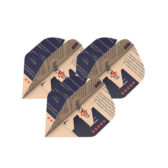 Target Darts Raymond Van Barneveld 25 No2 Flights x 3