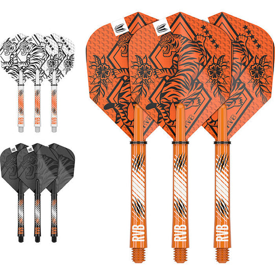 Target Darts Raymond Van Barneveld Ink Flight & Shaft Kit