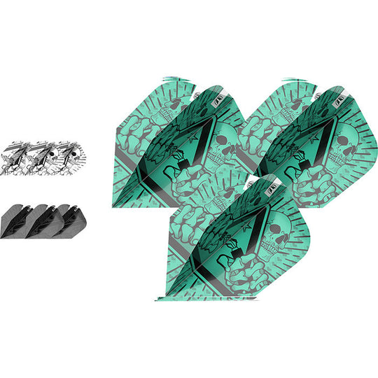 Target Darts Rob Cross Ink TEN-X Flights x 3
