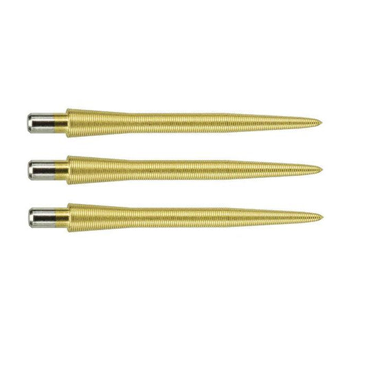 Target Darts Storm Nano Grip Dart Points - Gold
