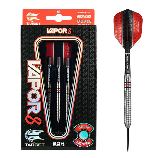 Target Vapor 8 08 80% Tungsten Steel Tip Darts