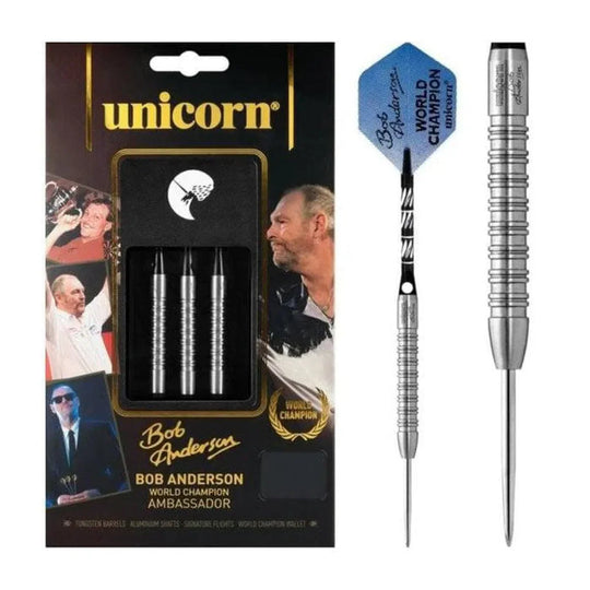 Unicorn Bob Anderson World Champion 90% Tungsten Steel Tip Darts