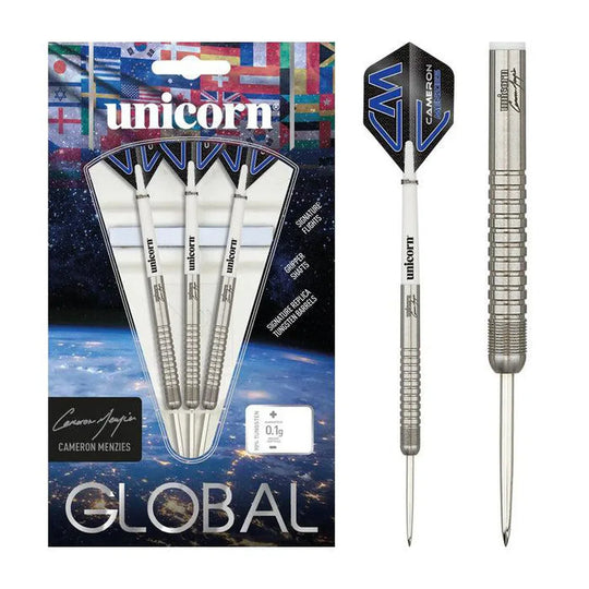 Unicorn Cameron Menzies Global Darts 90% Tungsten Steel Tip Darts