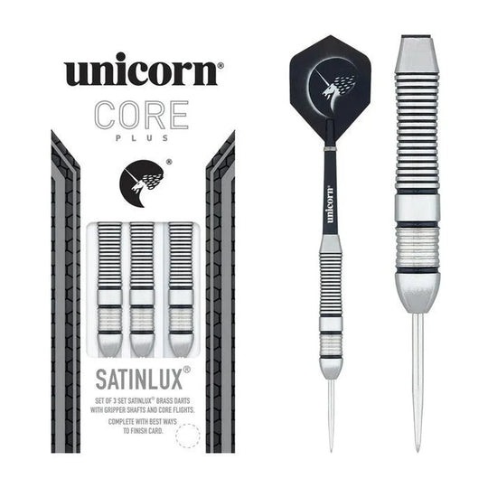 Unicorn Core Plus Win SatinLux Steel Tip Darts