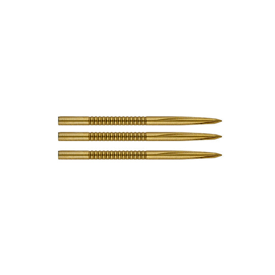 Unicorn Darts Volute Shark Fin Micro Steel Dart Points - Gold