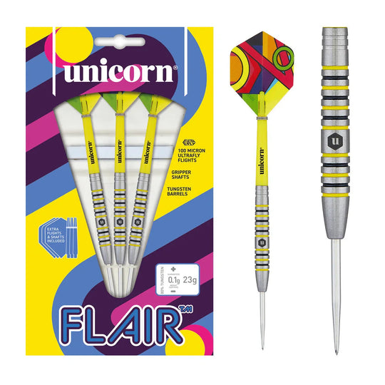 Unicorn Flair 4 80% Tungsten Steel Tip Darts