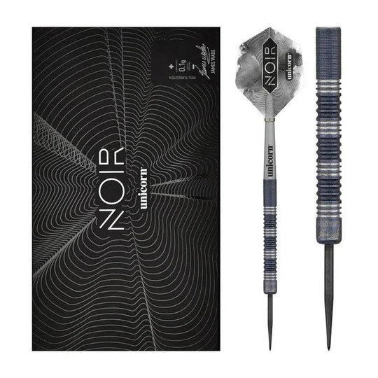 Unicorn James Wade Deluxe Noir 90% Tungsten Steel Tip Darts