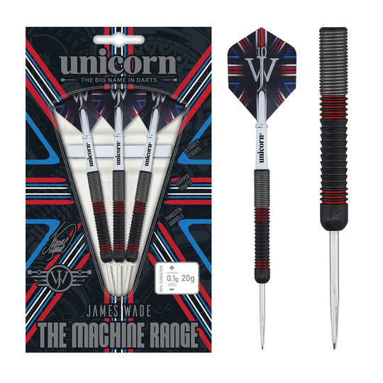 Unicorn James Wade The Machine 80% Tungsten Steel Tip Darts