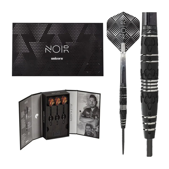 Unicorn Jelle Klassen Phase 2 Noir 90% Tungsten Steel Tip Darts