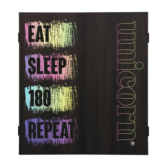 Unicorn Maestro Eat, Sleep, 180 Dartboard Cabinet