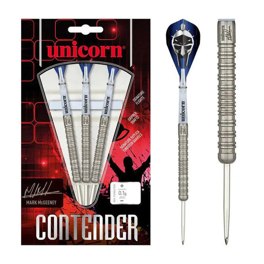 Unicorn Mark McGeeney Contender 90% Tungsten Steel Tip Darts