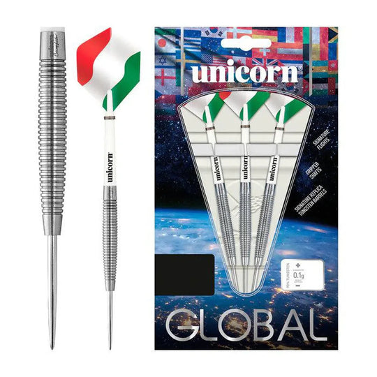 Unicorn Nandor Bezzeg Global Darts 90% Tungsten Steel Tip Darts