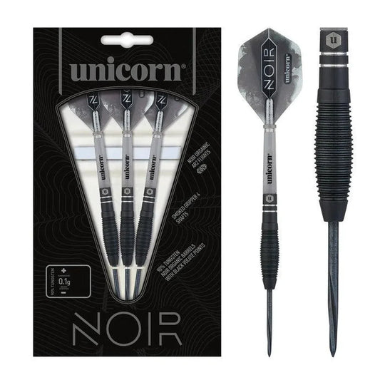 Unicorn Noir Style 1 90% Tungsten Steel Tip Darts