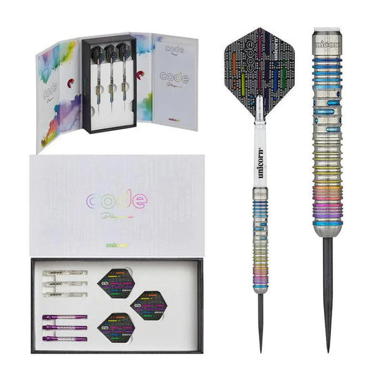 Unicorn Seigo Asada Code 90% Tungsten Steel Tip Darts