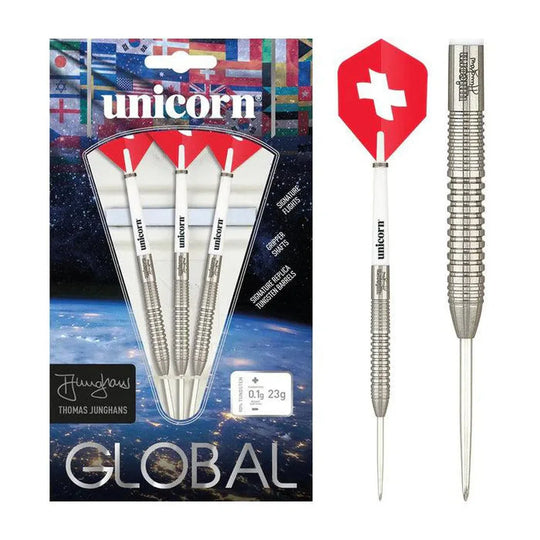 Unicorn Thomas Junghans Global Darts 90% Tungsten Steel Tip Darts