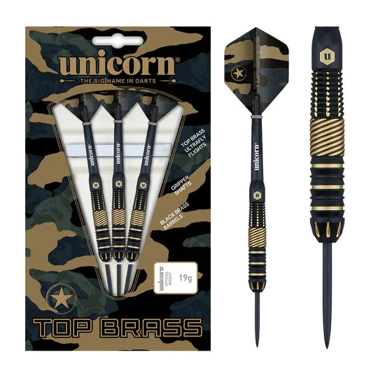 Unicorn Top Brass Style 2 Steel Tip Darts