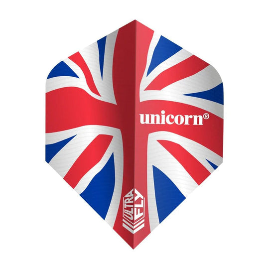 Unicorn Ultrafly Plus Union Jack Ripple Dart Flights