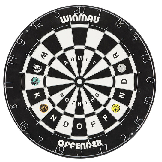 Weekend Offender Admit Nothing Dartboard
