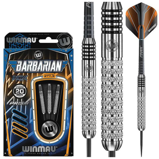 Winmau Barbarian Inox Steel Tungsten Style Steel Tip Darts