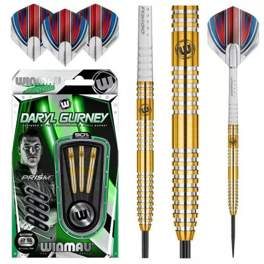 Winmau Daryl Gurney 90% Tungsten Steel Tip Darts