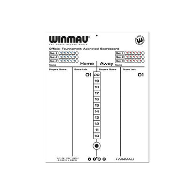 Winmau Dry Wipe Scoreboard