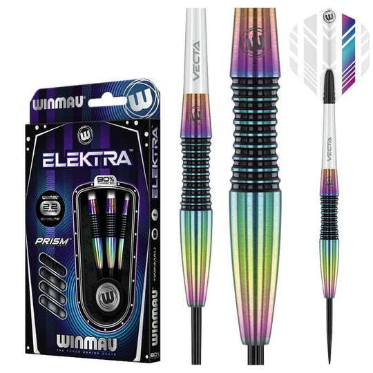 Winmau Elektra 90% Tungsten Steel Tip Darts