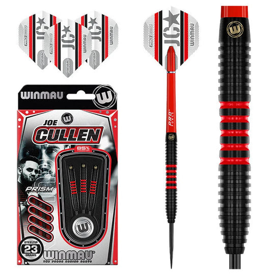Winmau Joe Cullen Pro-Series 85% Tungsten Steel Tip Darts