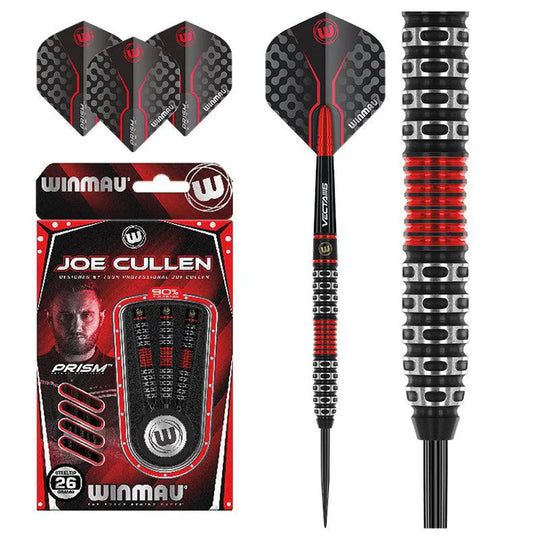 Winmau Joe Cullen SE 90% Tungsten Steel Tip Darts