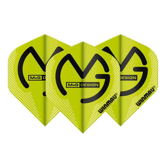 Winmau Mega MvG Standard Green Flights