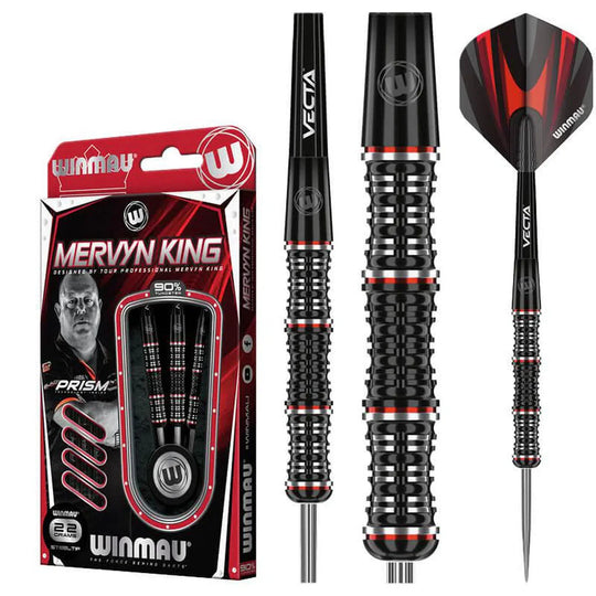 Winmau Mervyn King S.E. 90% Tungsten Steel Tip Darts