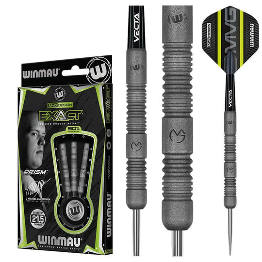 Winmau MvG Exact 90% Tungsten Steel Tip Darts