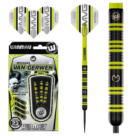 Winmau MvG Pro-Series 85% Tungsten Steel Tip Darts
