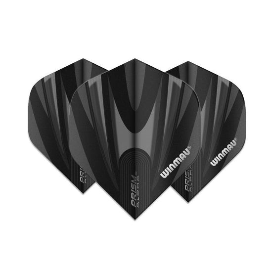 Winmau Prism Alpha Black & Grey Extra Thick Dart Flights