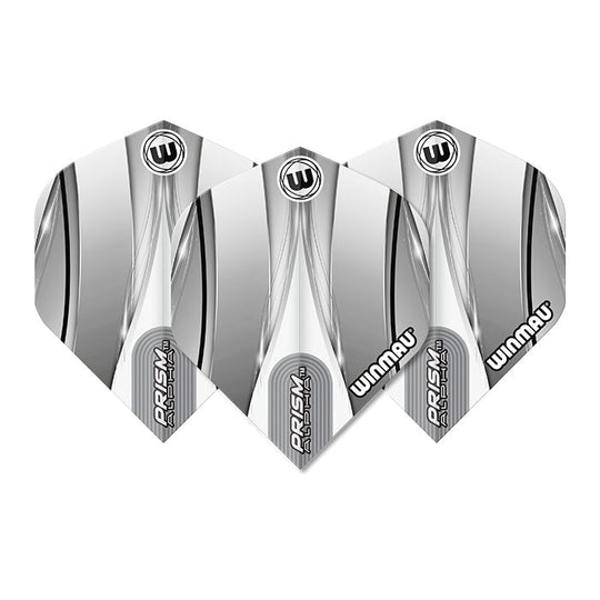 Winmau Prism Alpha Sniper White Extra Thick Flights