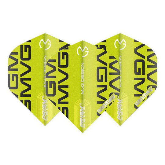 Winmau Prism Delta MvG Extra Thick Extra Standard Green Flights