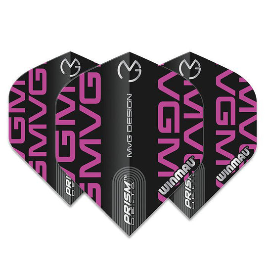 Winmau Prism Delta MvG Logo Extra Thick Flights