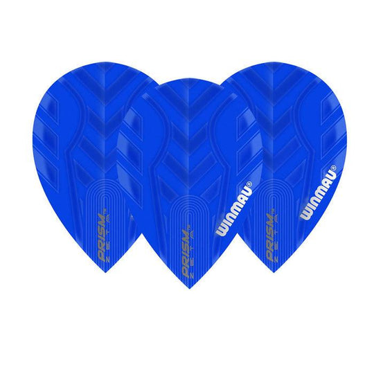 Winmau Prism Zeta Pear Blue Extra Thick Dart Flights