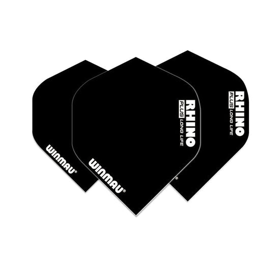Winmau Rhino 150 Plus Black Standard Flights