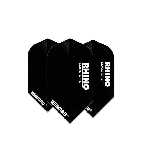 Winmau Rhino Slim Dart Flights Black