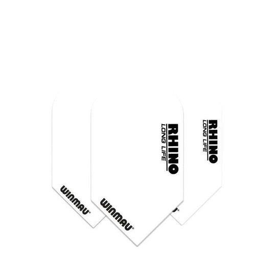 Winmau Rhino Slim Dart Flights White