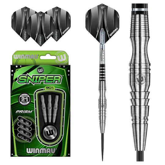 Winmau Sniper Style 3 90% Tungsten Steel Tip Darts