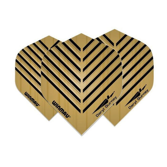 Winmau Specialist Players Embossed Gold Daryl Gurney Dart Flights
