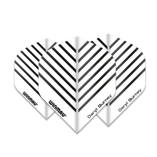 Winmau Specialist Players Embossed White Daryl Gurney Dart Flights