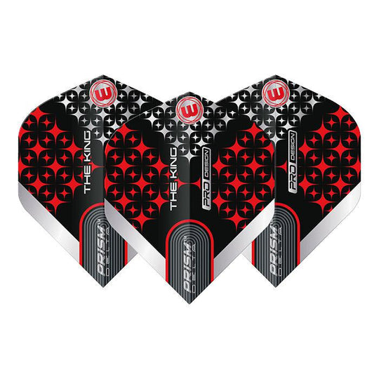 Winmau The King Regal Prism Delta Standard Flights