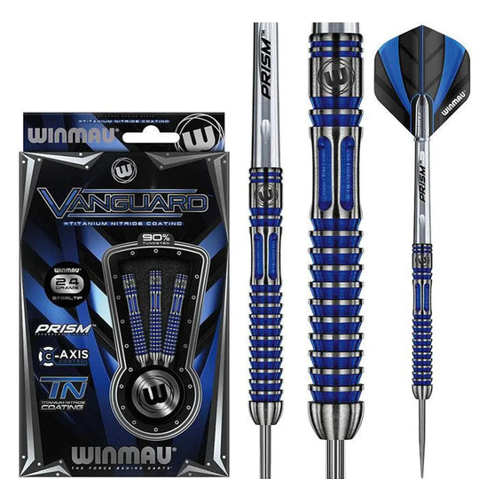 Winmau Vanguard 90% Tungsten Steel Tip Darts