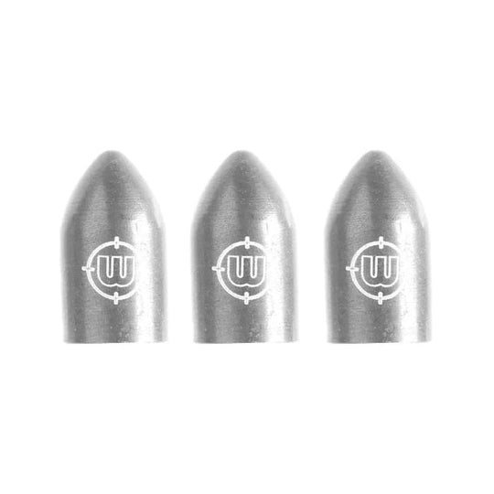 Winmau Whizlock Shaft Caps - Silver